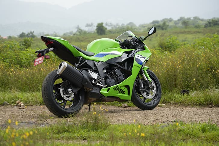 Kawasaki Ninja ZX-6R Right Side View Image – Ninja ZX-6R Photos in